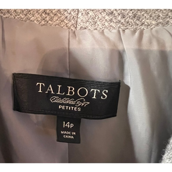 Stylish Gray Jacket from Talbots - Picture 3 of 3